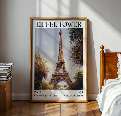 Eiffel Tower Henri Mattise Poster - Paris France Print
