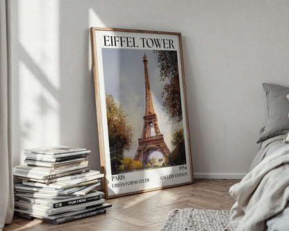 Eiffel Tower Henri Mattise Poster - Paris France Print