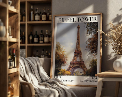 Eiffel Tower Henri Mattise Poster - Paris France Print