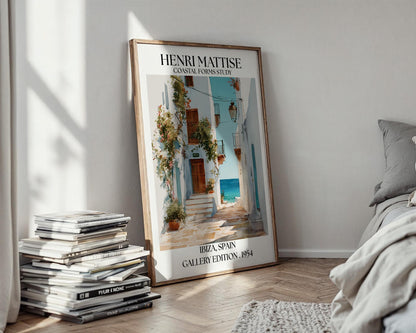 Henri Mattise Ibiza Poster - Ibiza Travel Wall Art Print