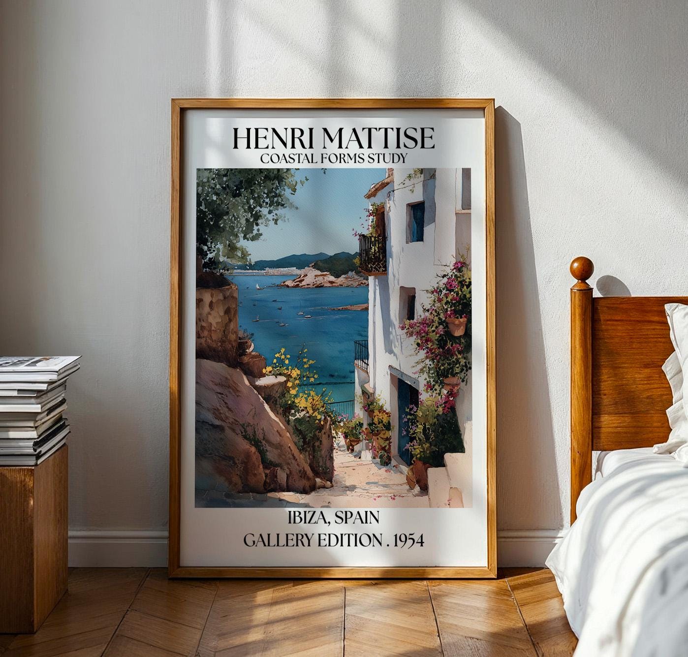 Henri Mattise Ibiza Poster - Spanish Travel Wall Art