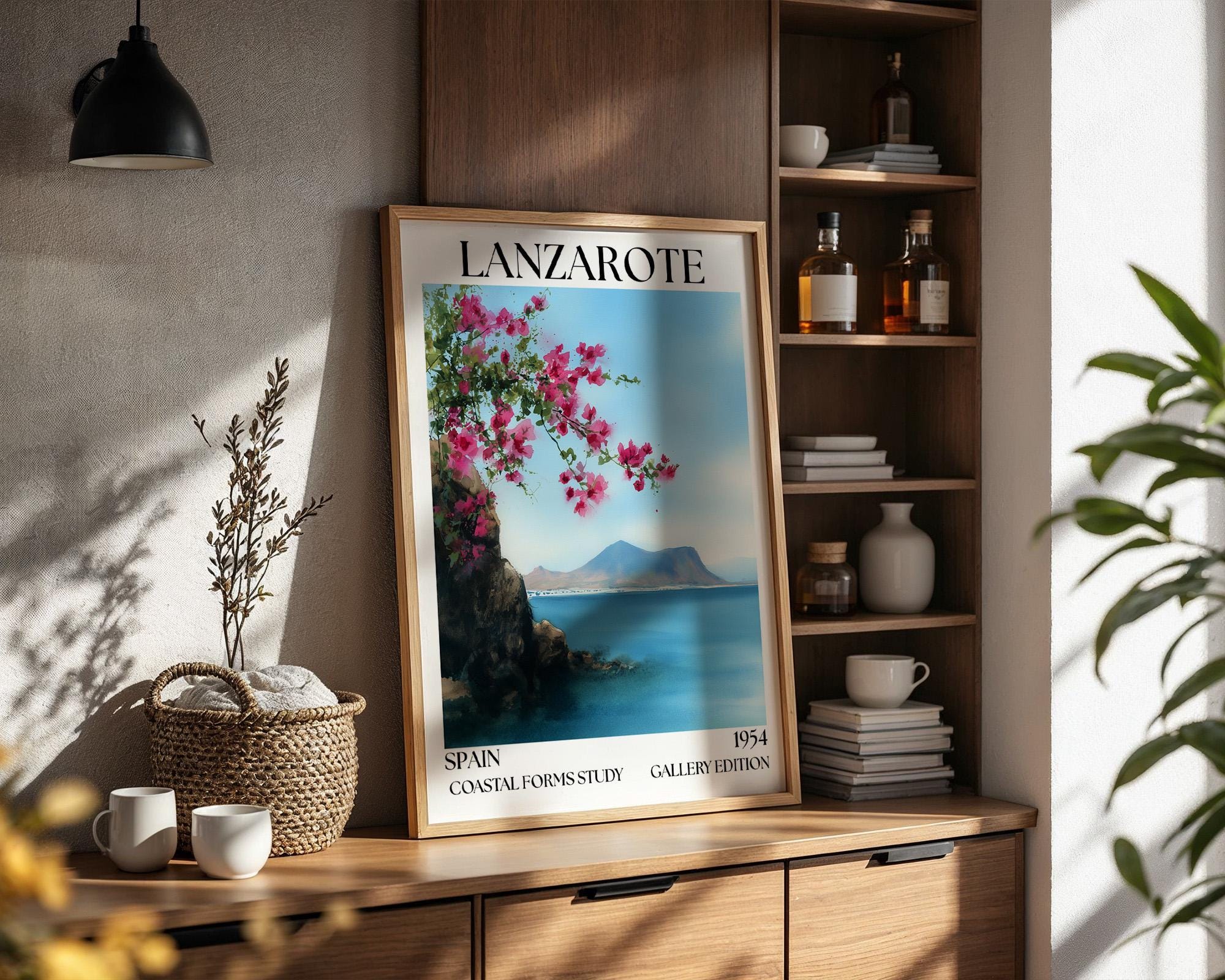 Lanzarote Henri Mattise Poster - Canary Islands Wall Art
