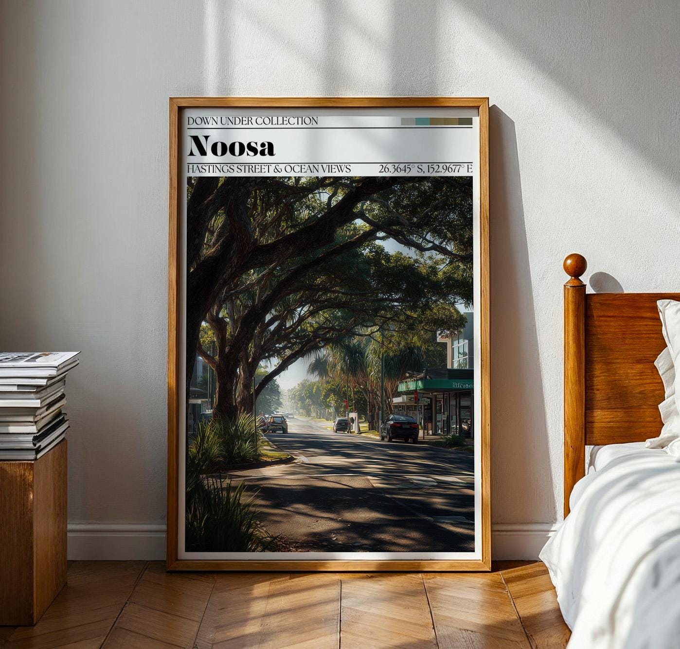 Noosa Poster – Sunshine Coast Print - Australia Travel Wall Art