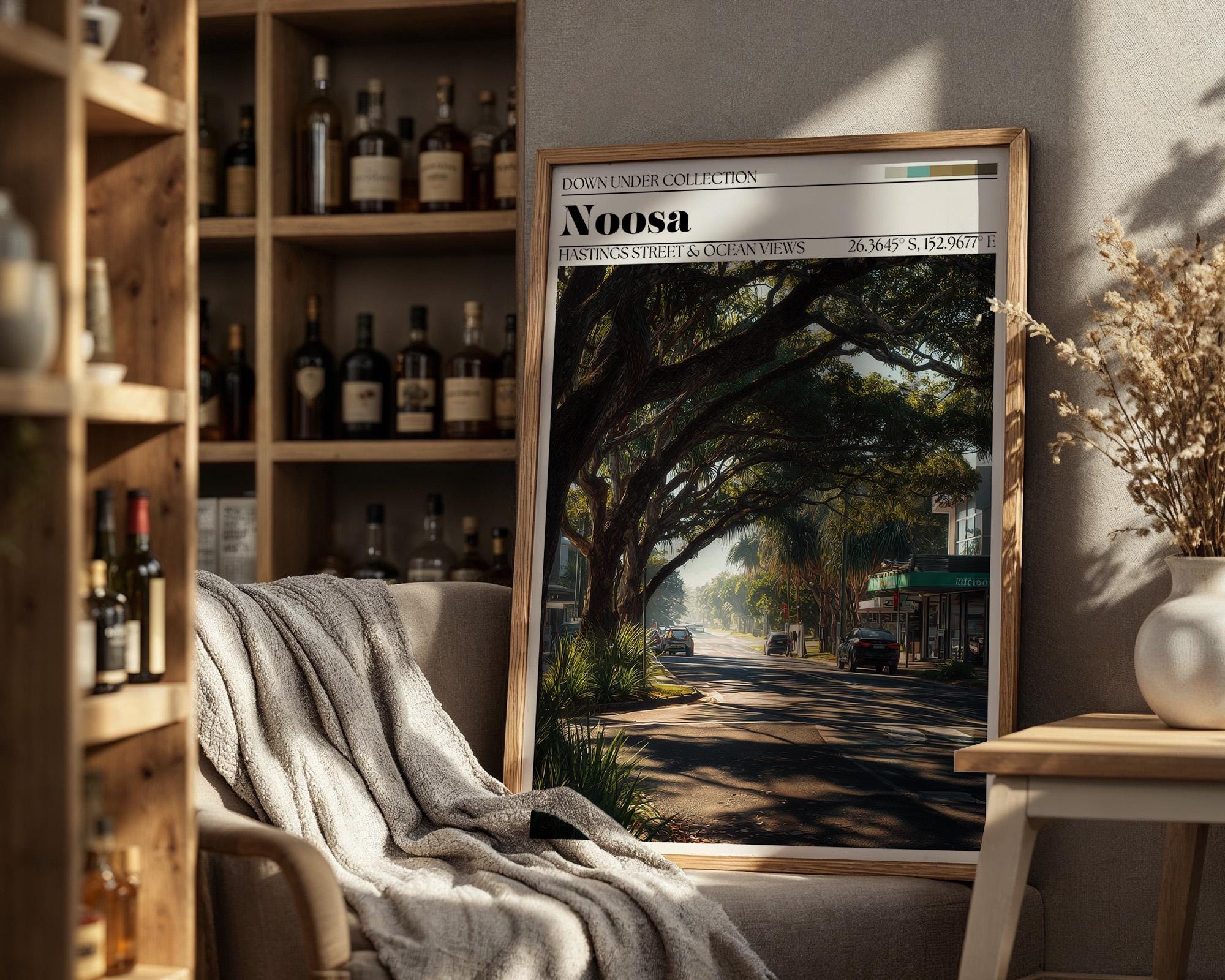 Noosa Poster – Sunshine Coast Print - Australia Travel Wall Art