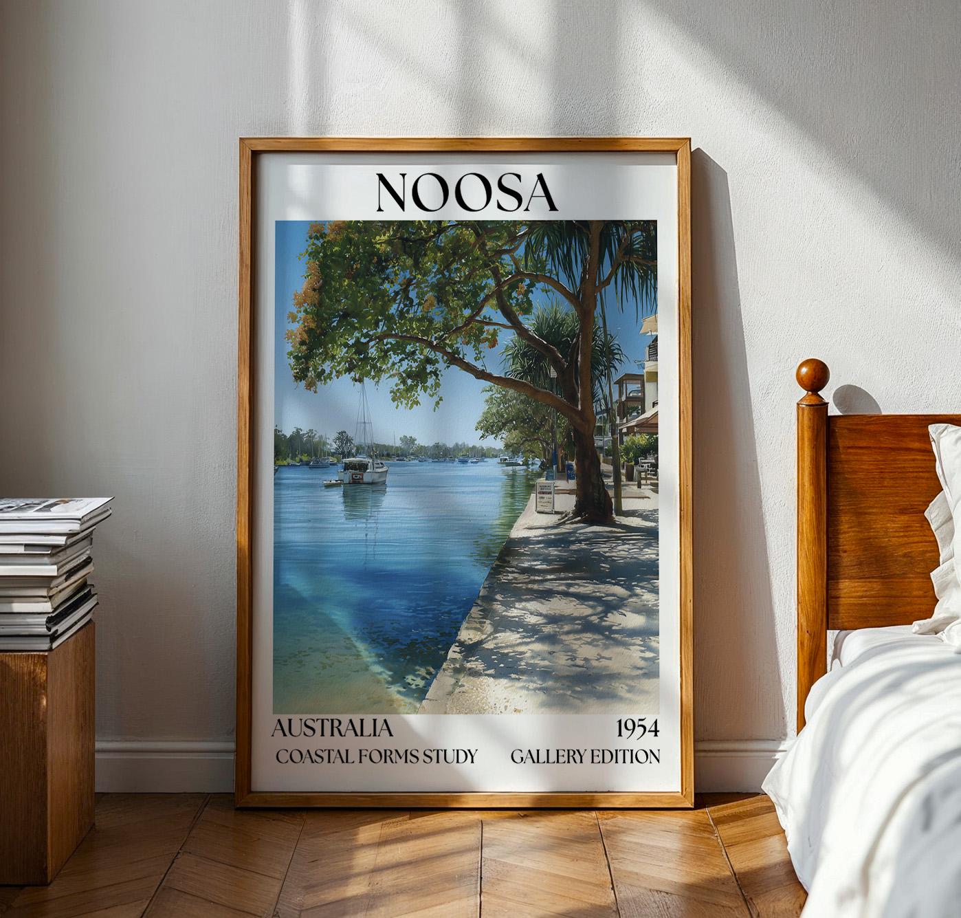 Noosa Henri Mattise Poster - Queensland, Australia Wall Art Print