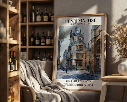 Henri Mattise Oxford University Poster - Oxford Travel Wall Art