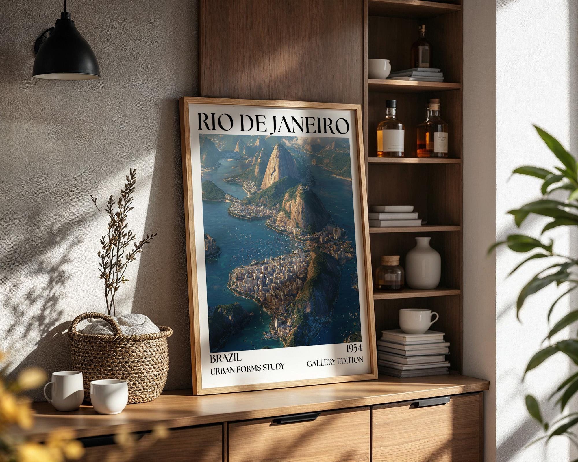 Rio de Janeiro Henri Mattise Poster – Rio Travel Wall Art