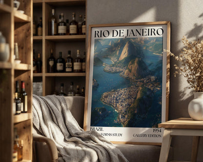 Rio de Janeiro Henri Mattise Poster – Rio Travel Wall Art