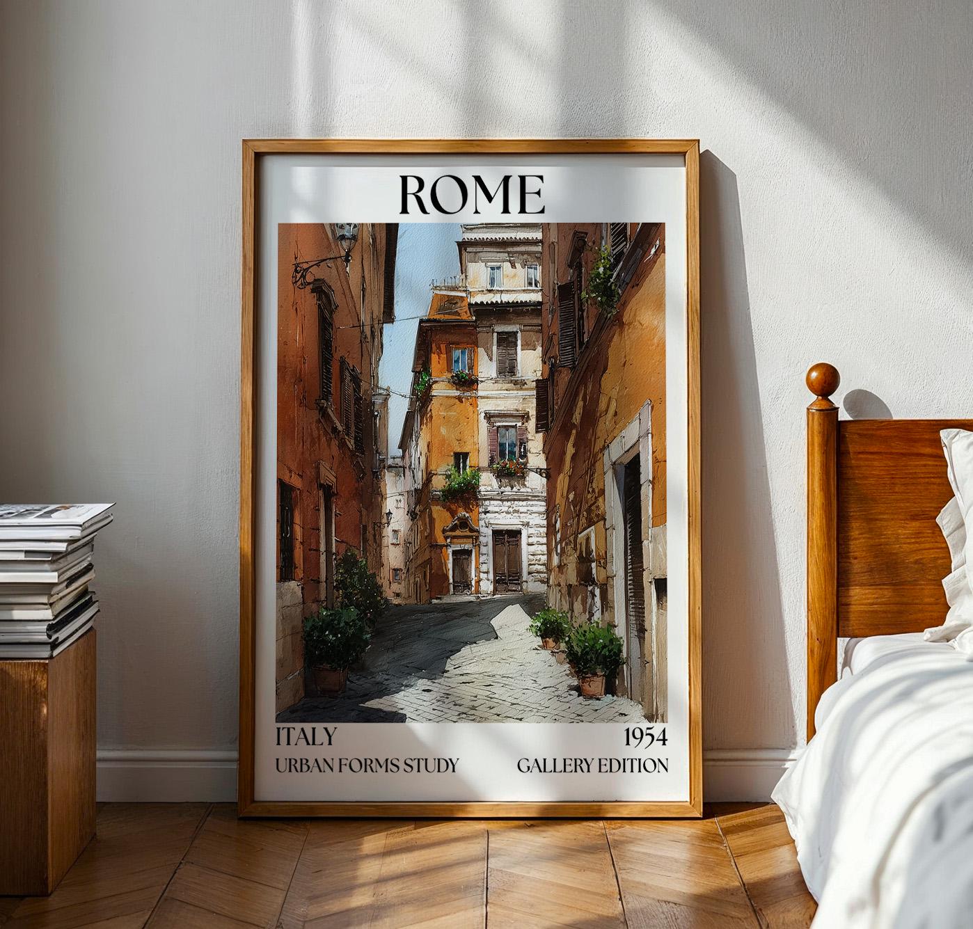Rome Henri Mattise Poster - Rome Travel Wall Art