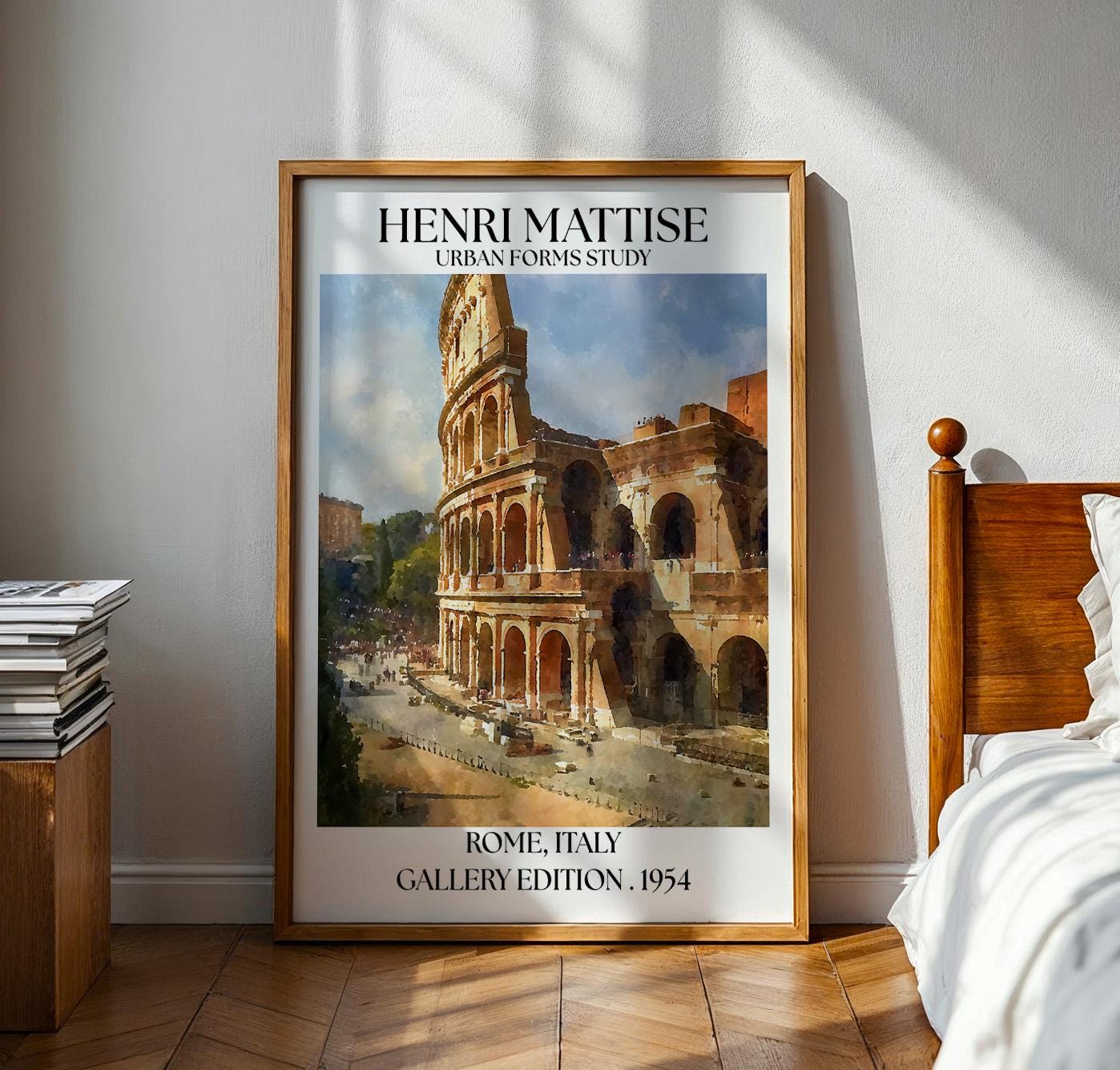 Henri Mattise Rome, Colosseum Poster - Colosseum Wall Art Print