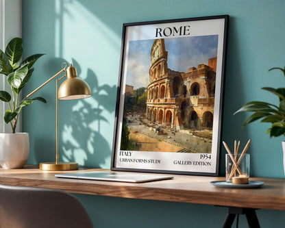 Rome, Colosseum Henri Mattise Poster - Rome Travel Wall Art