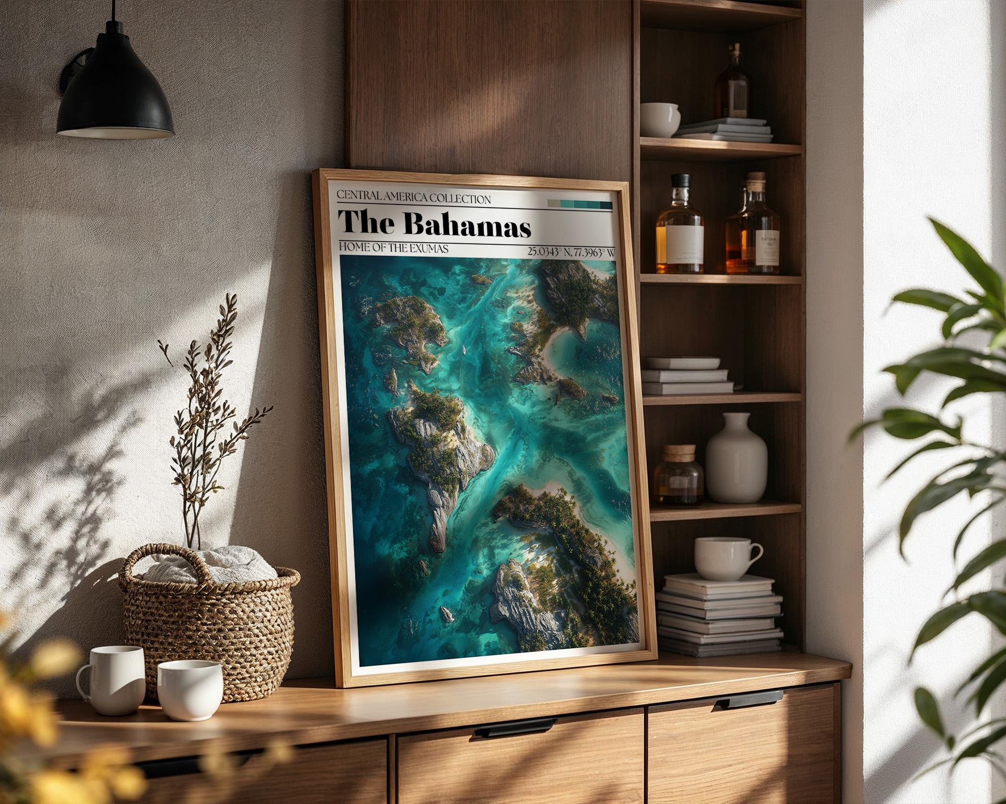 Bahamas Travel Poster - Bahamas Wall Art Print