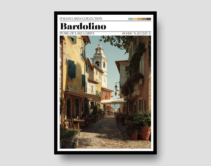 Bardolino, Lake Garda Poster - Italian Travel Wall Art Print