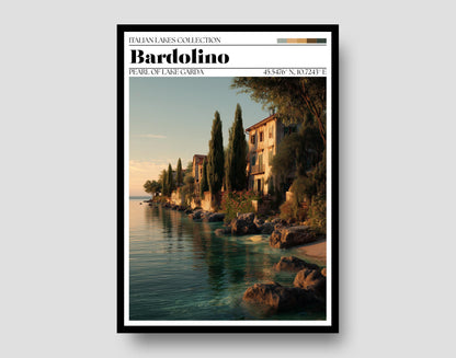 Bardolino Poster – Italian Wall Art - Lake Garda Travel Print