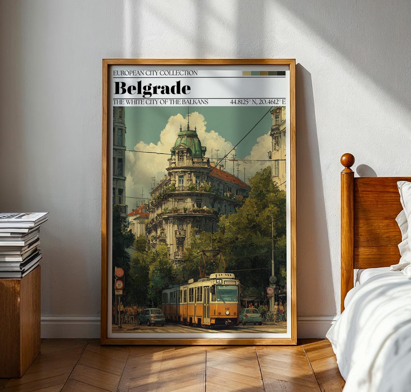 Belgrade, Serbia Poster – Belgrade Travel Wall Art Print