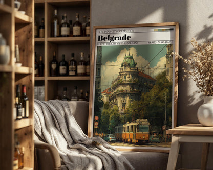 Belgrade, Serbia Poster – Belgrade Travel Wall Art Print