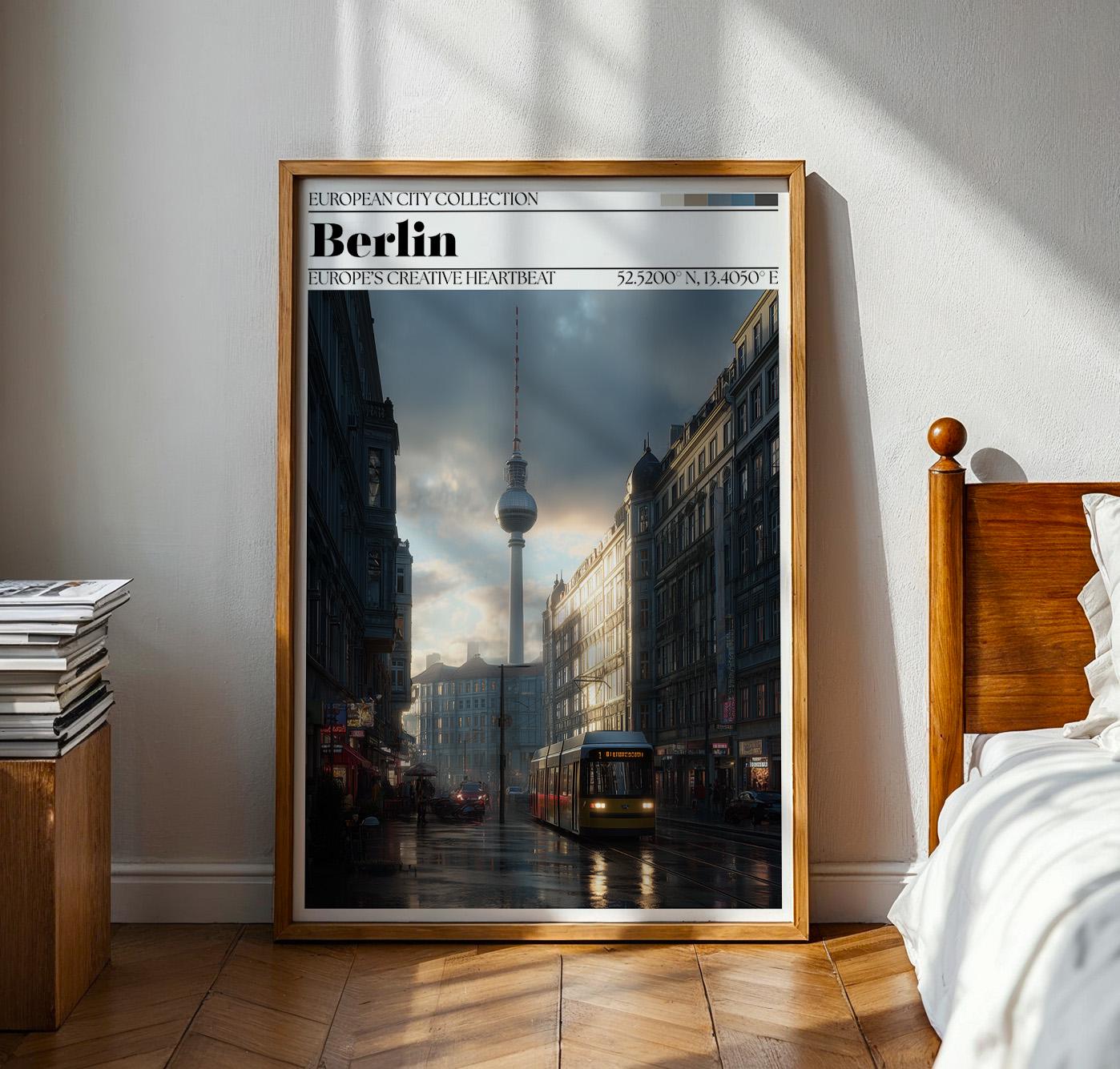 Berlin Travel Poster - Germany Wall Art Print