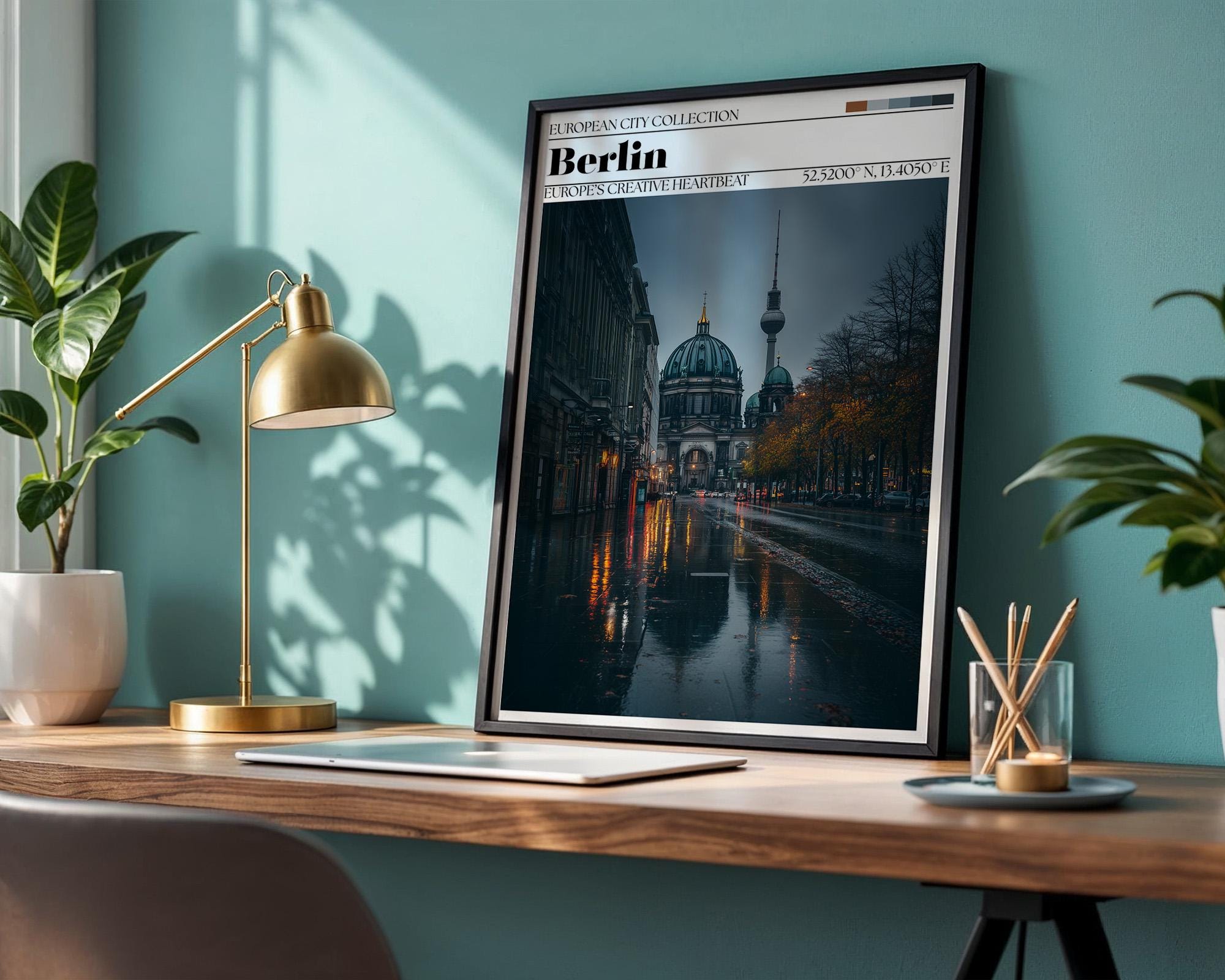 Berlin Travel Poster - Berlin, Germany Wall Art