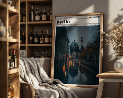 Berlin Travel Poster - Berlin, Germany Wall Art