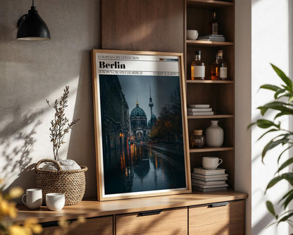 Berlin Travel Poster - Berlin, Germany Wall Art