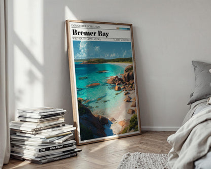 Bremer Bay Australia Poster – Western Australia Coastal Print