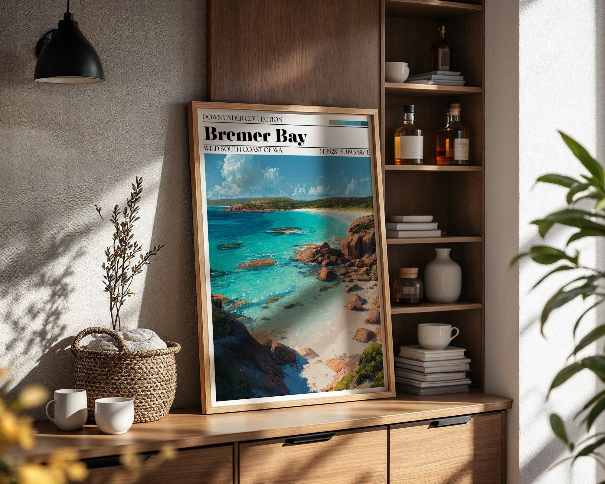 Bremer Bay Australia Poster – Western Australia Coastal Print