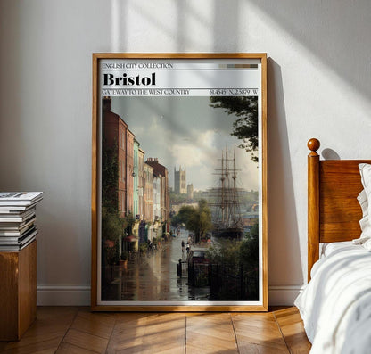 Bristol, England Poster – Bristol Travel Wall Art Print