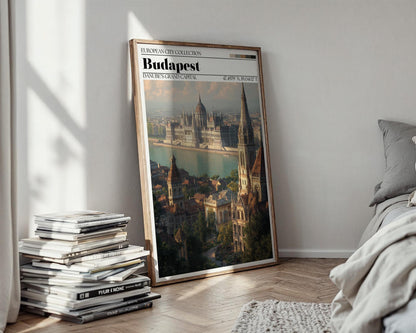 Budapest Travel Poster – Budapest Wall Art Print
