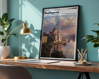 Budapest, Hungary Poster – Budapest Travel Wall Art Print