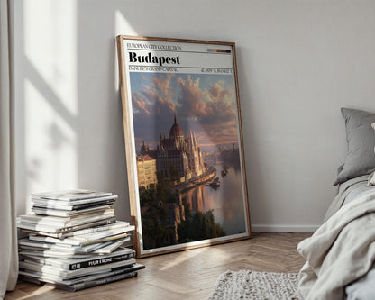 Budapest, Hungary Poster – Budapest Travel Wall Art Print