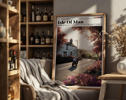 Isle of Man TT Poster – Motorbike Racing Wall Art