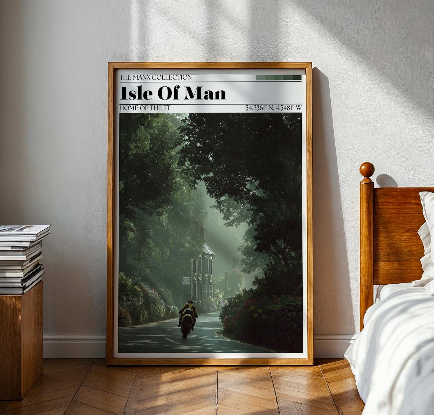 Isle of Man Poster - TT Wall Art Print