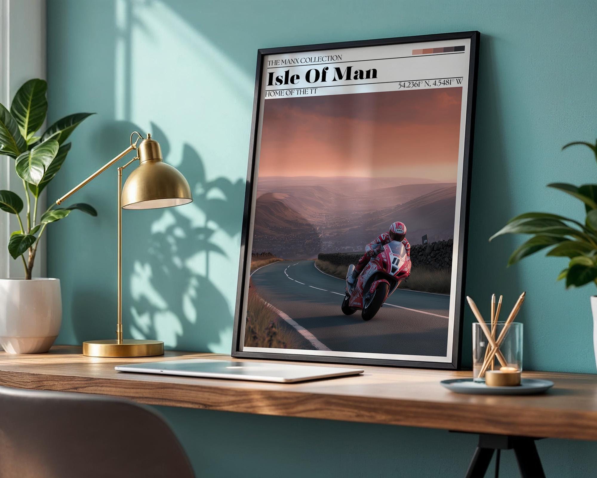 Isle of Man TT Poster – Isle of Man TT Wall Art Print