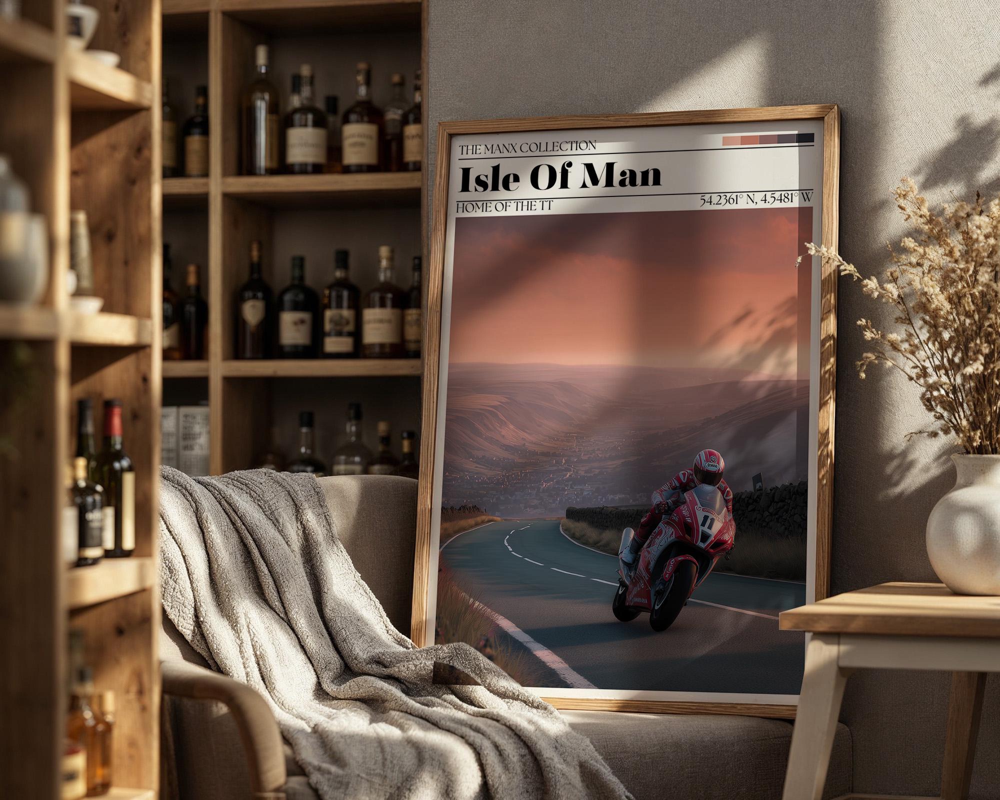 Isle of Man TT Poster – Isle of Man TT Wall Art Print