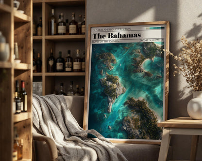 Bahamas Travel Poster - Bahamas Wall Art Print