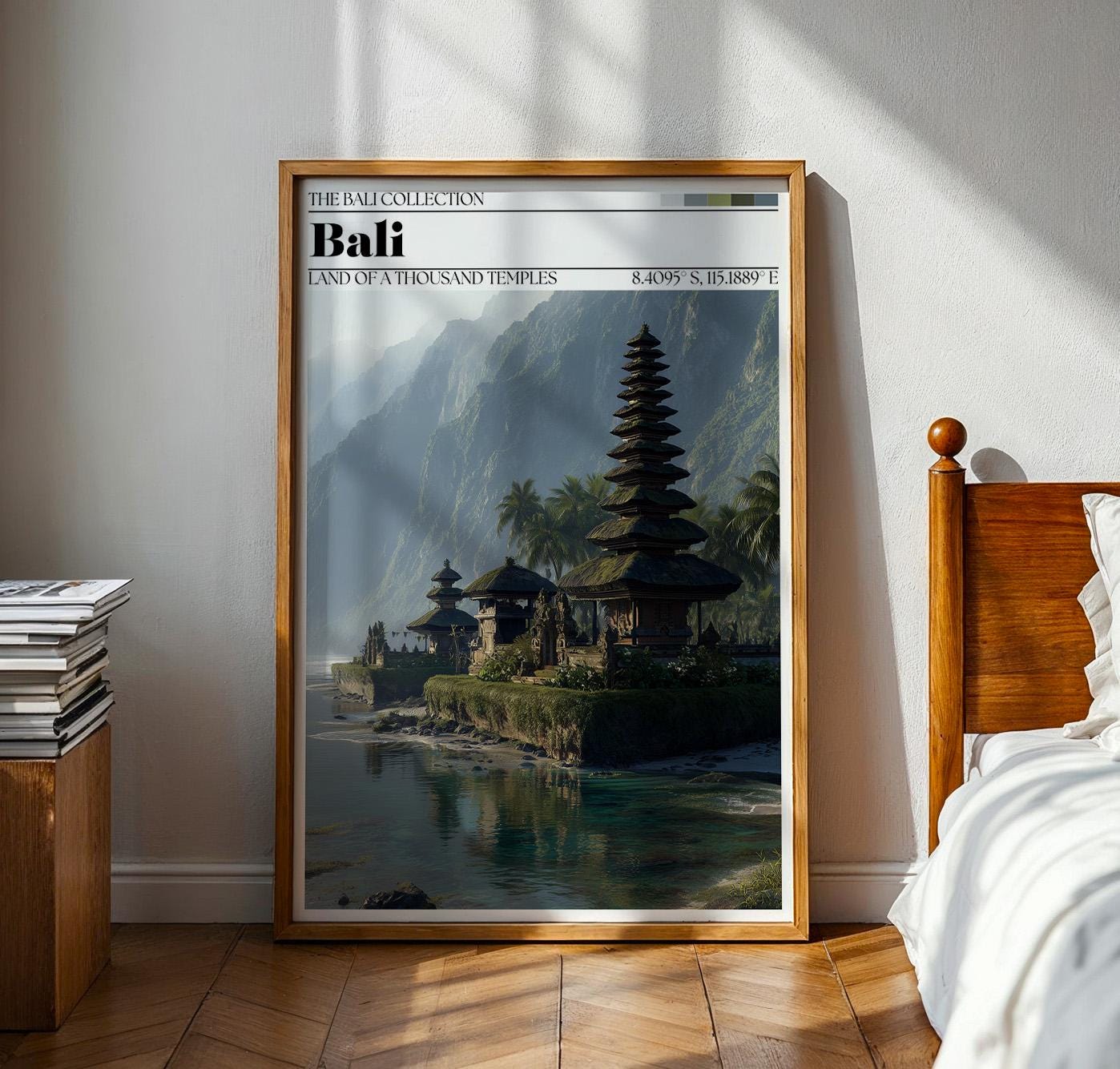 Bali Poster – Bali, Indonesia Travel Wall Art Print