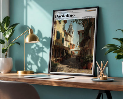 Bardolino, Lake Garda Poster - Italian Travel Wall Art Print
