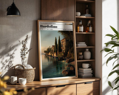 Bardolino Poster – Italian Wall Art - Lake Garda Travel Print