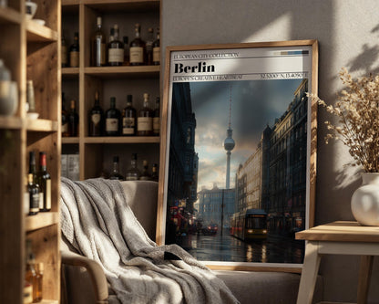 Berlin Travel Poster - Germany Wall Art Print