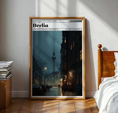Berlin Poster - Berlin, German Travel Wall Art Print