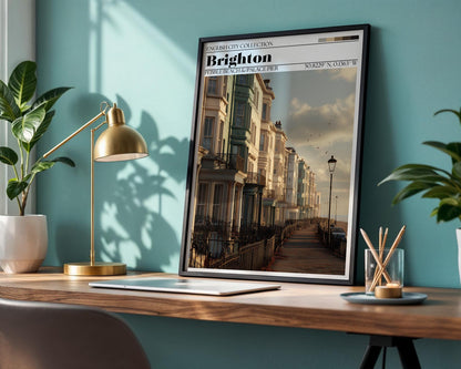 Brighton Wall Art Print – Sussex Travel Poster
