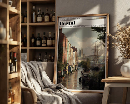 Bristol, England Poster – Bristol Travel Wall Art Print