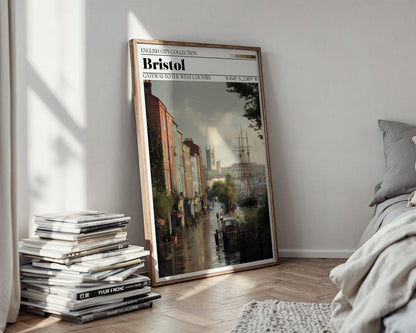 Bristol, England Poster – Bristol Travel Wall Art Print