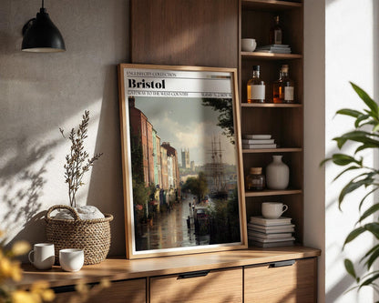 Bristol, England Poster – Bristol Travel Wall Art Print
