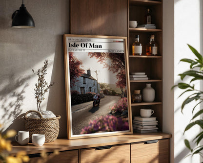 Isle of Man TT Poster – Motorbike Racing Wall Art