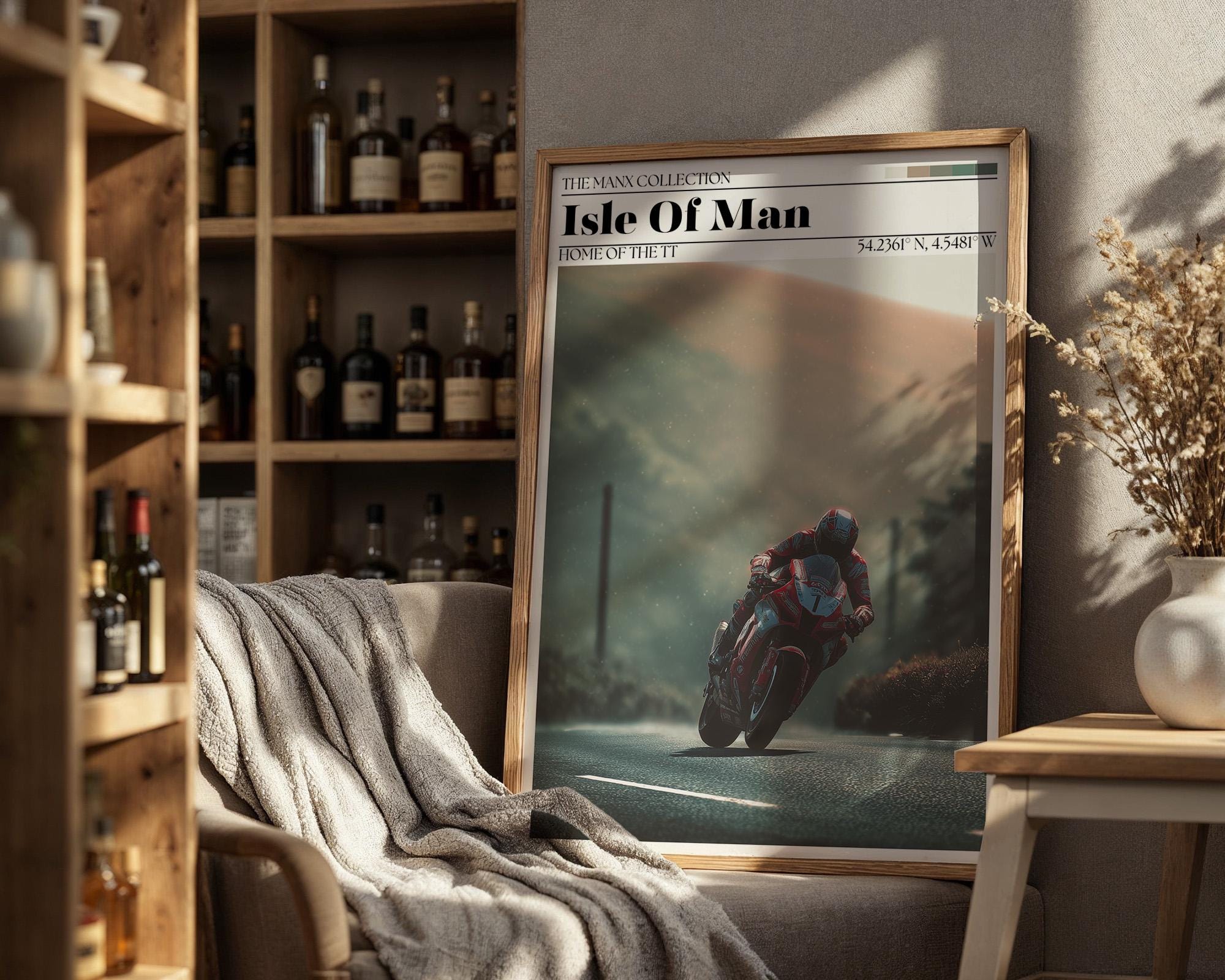 Isle of Man TT Poster – Manx Wall Art Print