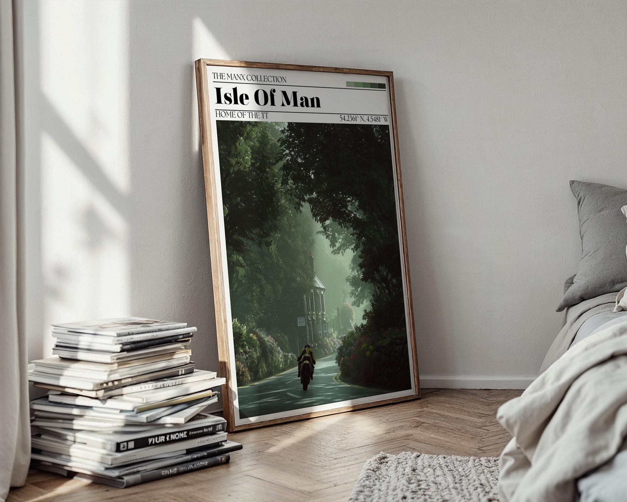 Isle of Man Poster - TT Wall Art Print