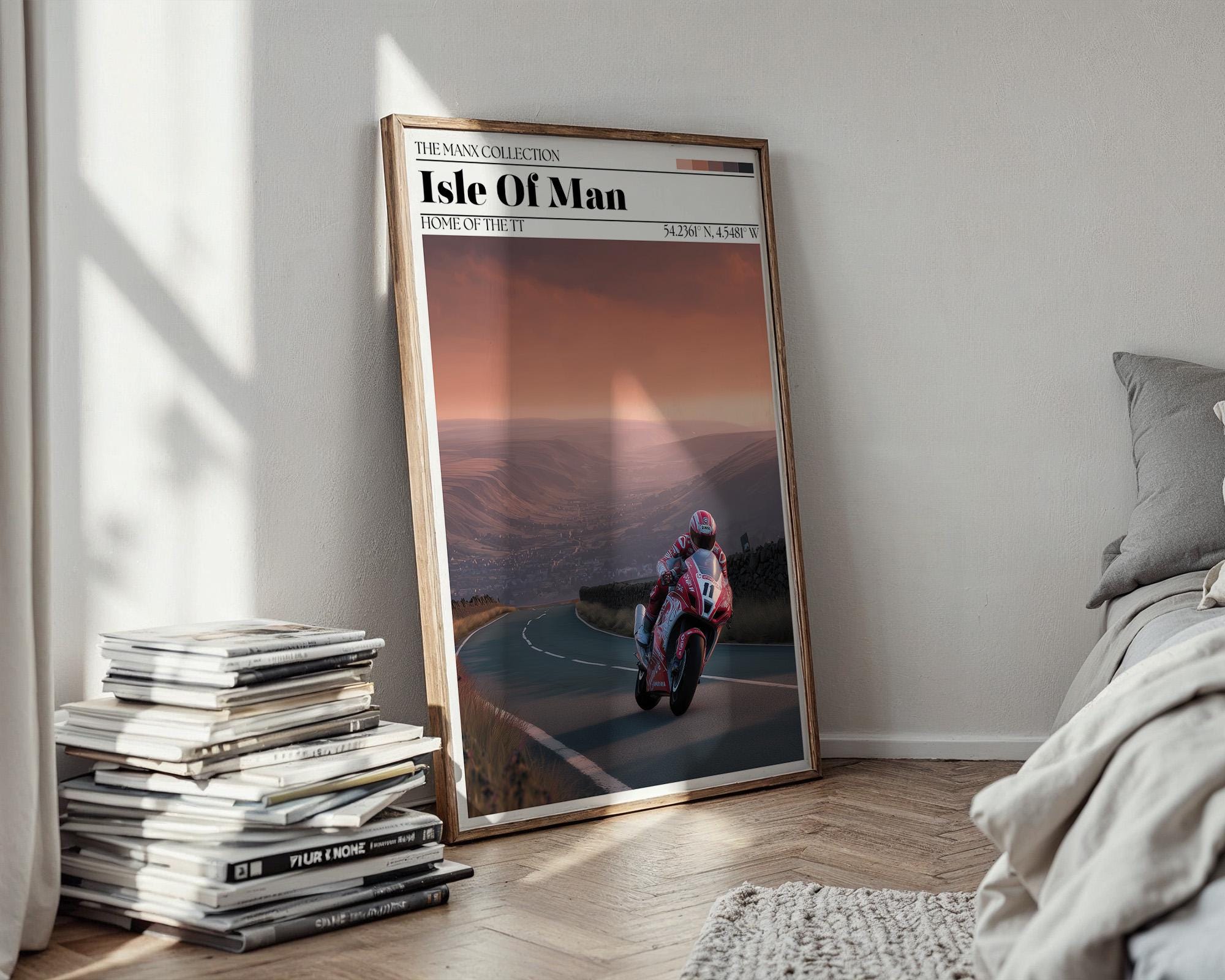 Isle of Man TT Poster – Isle of Man TT Wall Art Print