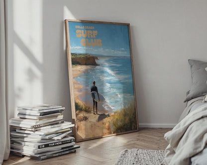 Bells Beach Surf Club Poster Art Print - Travel Wall Art