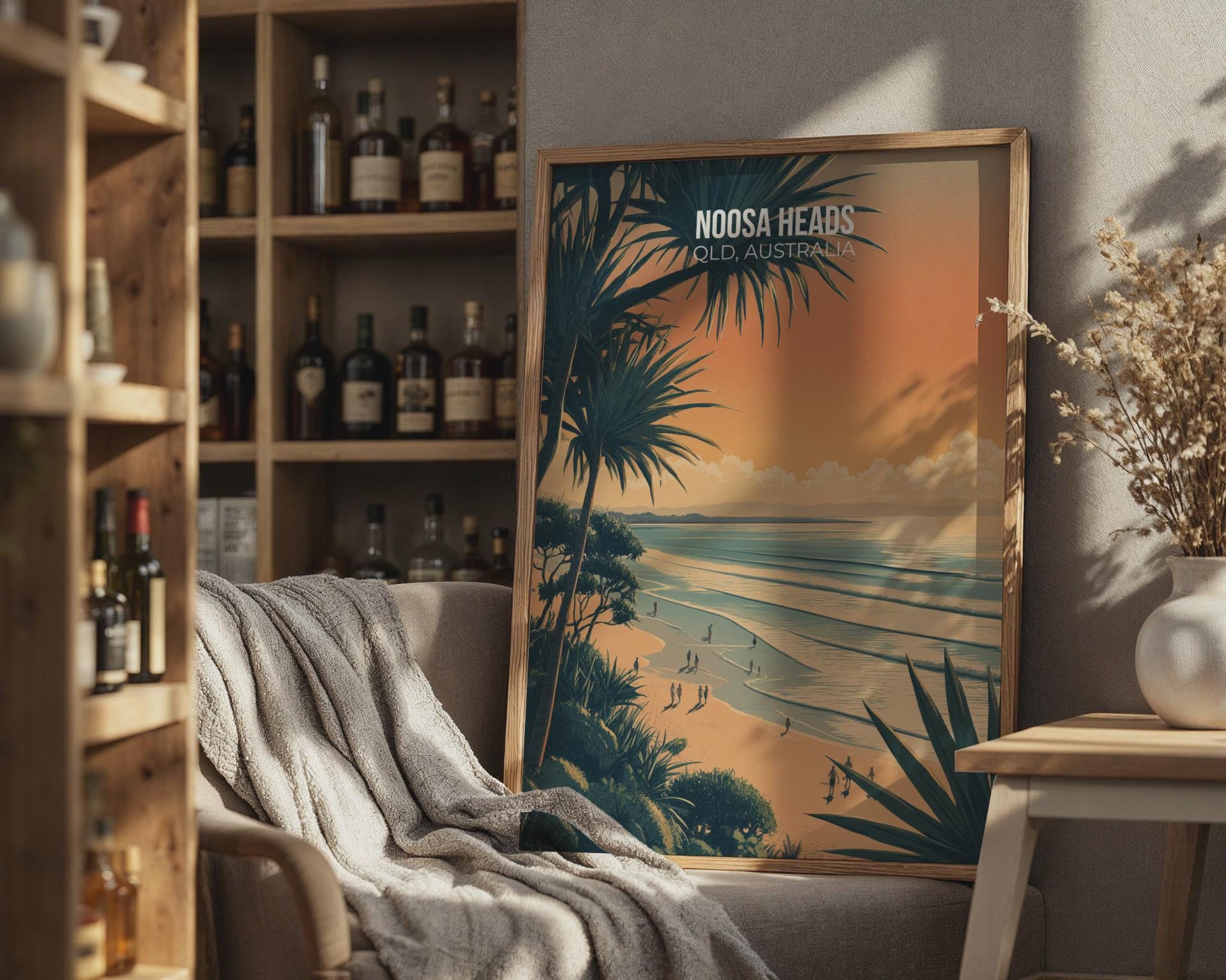 Noosa Heads QLD Australia Beach Print Wall Art - Travel Wall Art